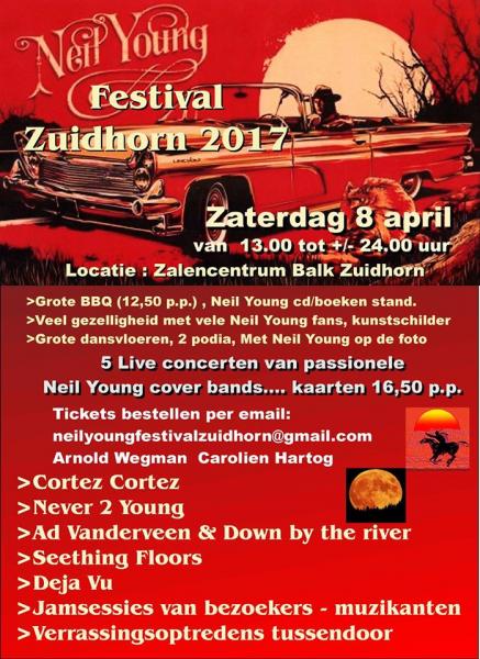 Neil Young Festival Zuidhorn 2017 - Evenementen - Agenda - In Westerkwartier