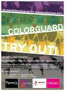 Try-out noordelijke winterguardgroepen l poster