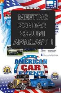 Meeting 2024 afgelast