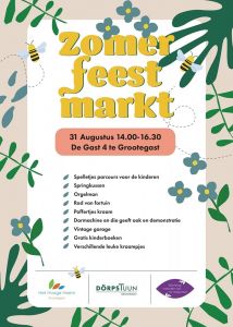 Zomerfeestmarktposter24