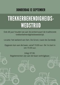 Trekkerbehendigheidwedstrijd-jonkersvaart