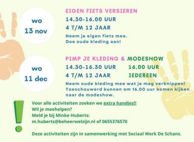 Activiteiten schutse 20