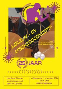 Afscheidsconcert Y25 jaar procussionY