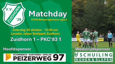 Matchday zuidhorn 26-10