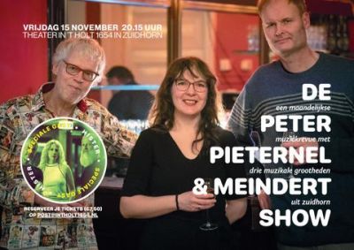 Peter, pieternel en meindert met hister